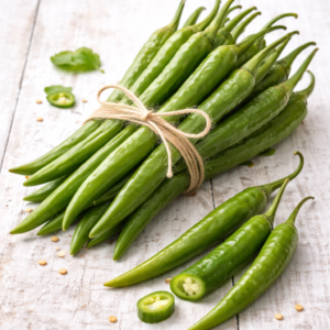 Fresh Green Chillies- 150g