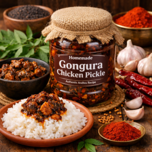Gongura Chicken Pickle- 500g