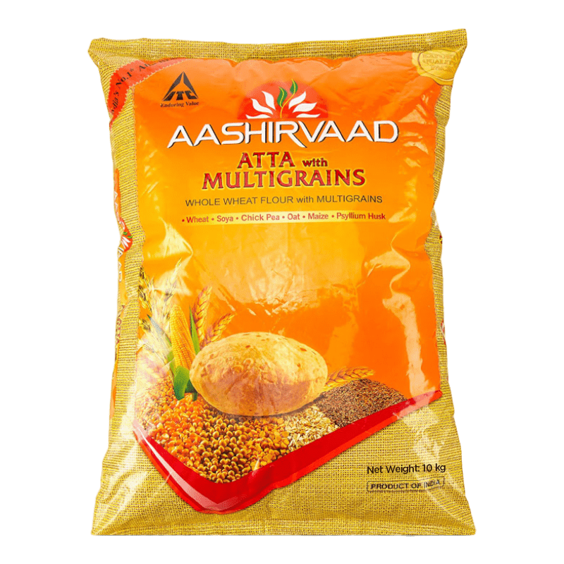 Aashirvaad Multigrain Atta Whole Wheat Flour- 10kg